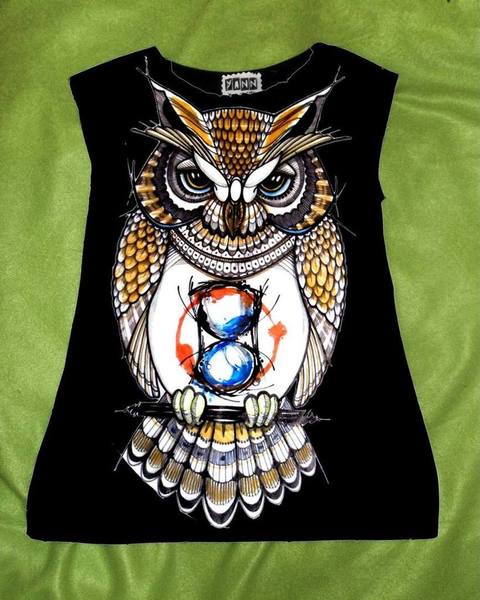 Owl Girl's Dress