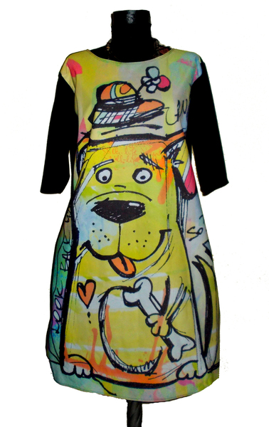 Graffiti Puppy Long Sleeves