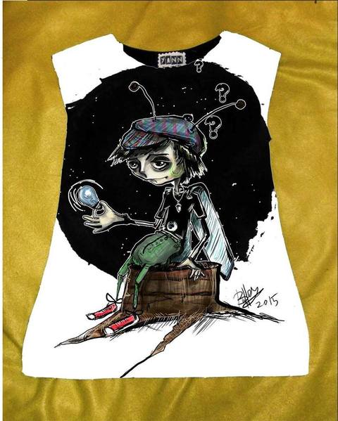 Dress with Print for Children Barnaby